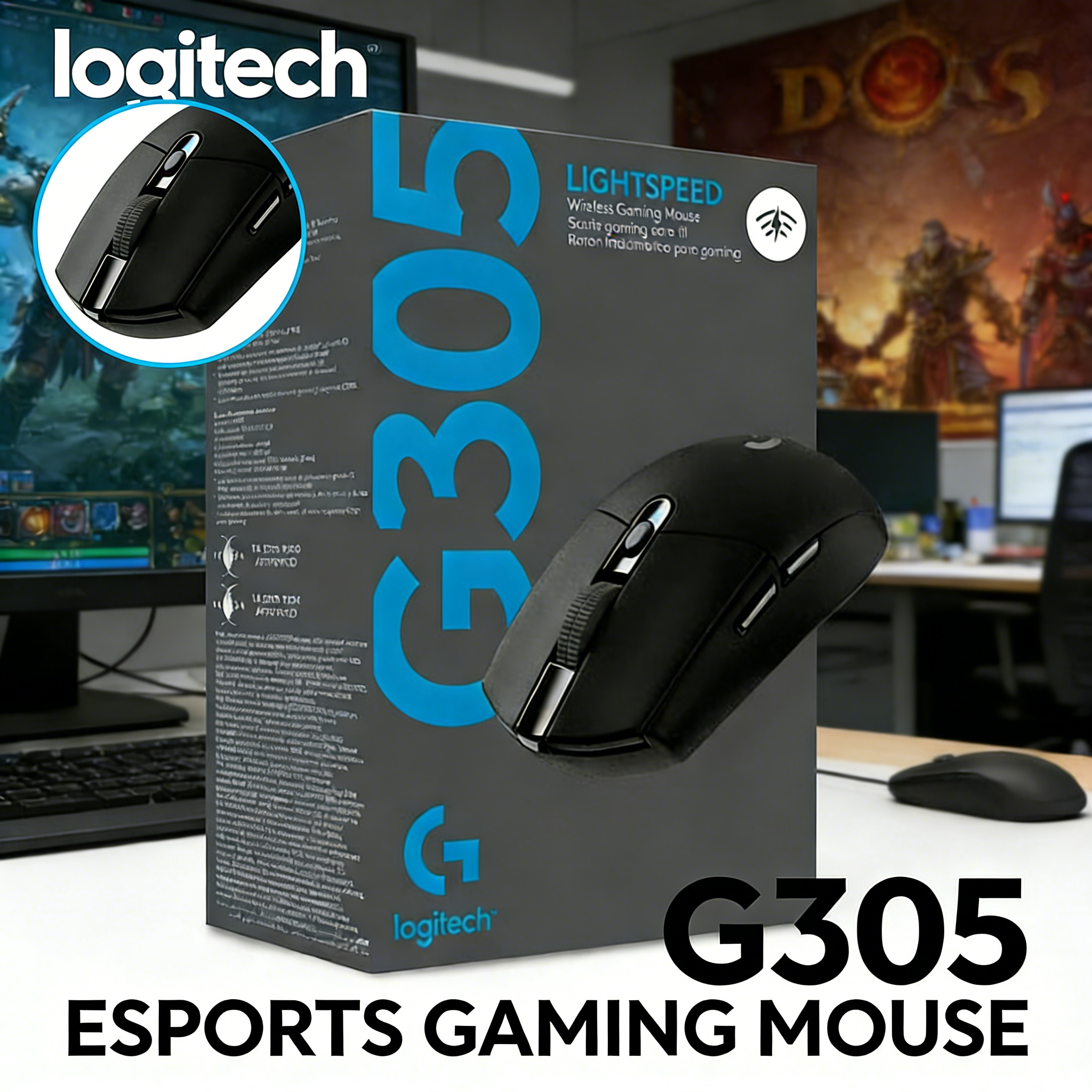 Esports Gaming Competition - Logitech G305 Professional Lightspeed Wireless Gaming
