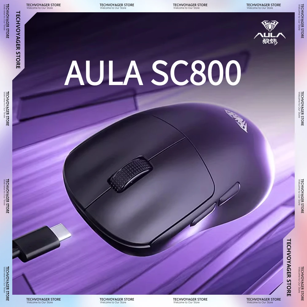 AULA SC800 Gaming Mouse Paw339 - Mouse Gaming Esports のレビューと価格