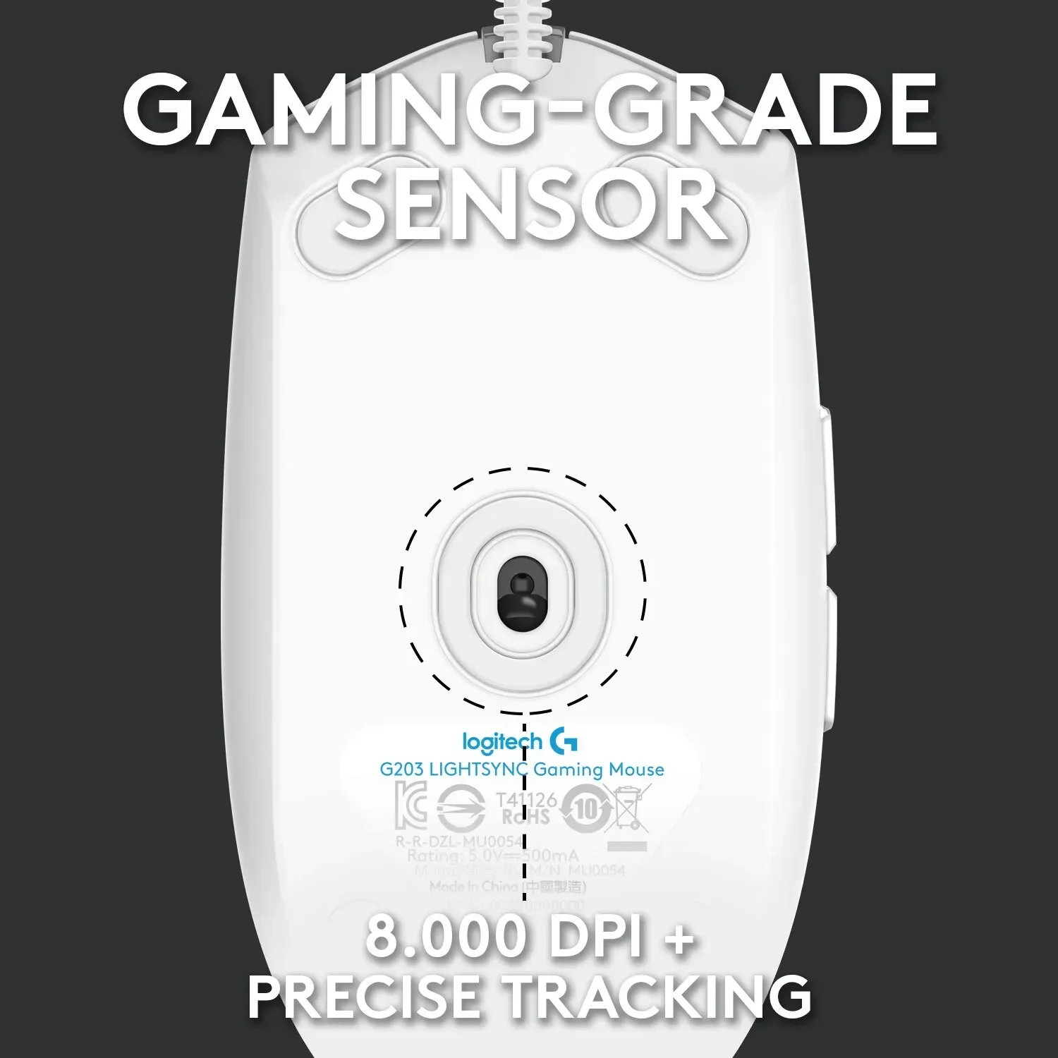 Logitech G203 Wired Gaming Mou - Esports Gaming Competition のレビューと価格