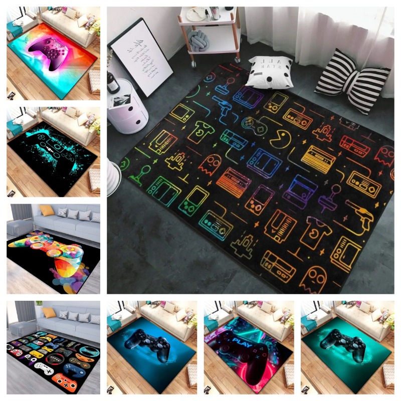 Gaming Esports Rug – Black Con - Esports Or Gaming のレビューと価格