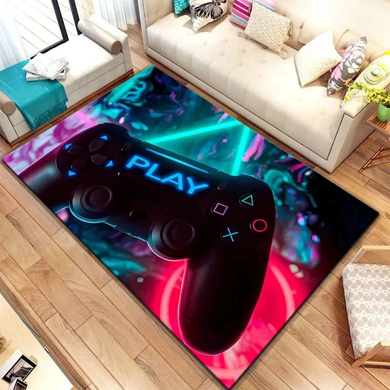 Gaming Esports Rug – Black Con - Esports Or Gaming のレビューと価格