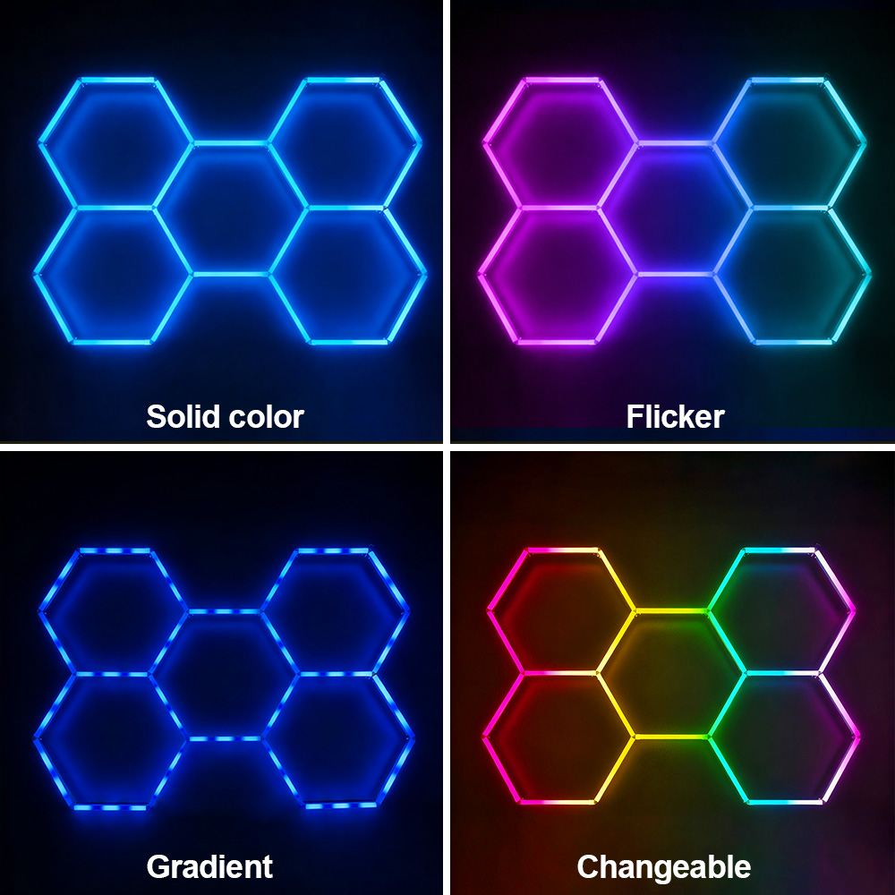 Smart RGB honeycomb hexagonal  - Esports Gaming Remote のレビューと価格