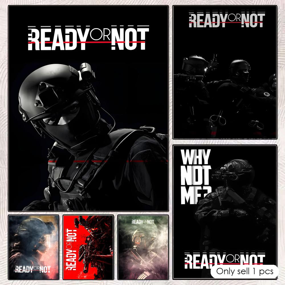 R-Ready or N-NotS Poster HD Wa - Esports Or Gaming のレビューと価格