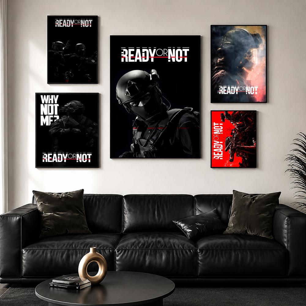 R-Ready or N-NotS Poster HD Wa - Esports Or Gaming のレビューと価格