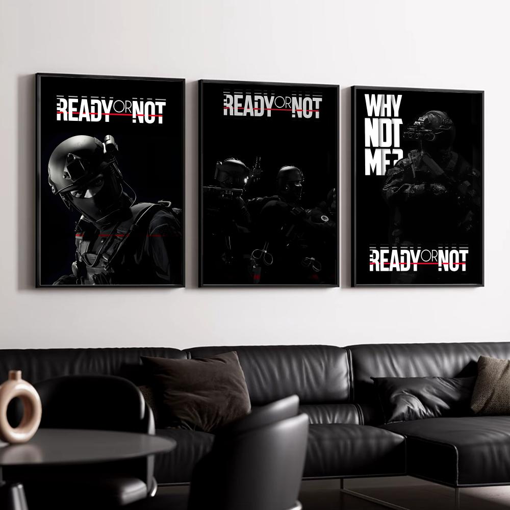 R-Ready or N-NotS Poster HD Wa - Esports Or Gaming のレビューと価格