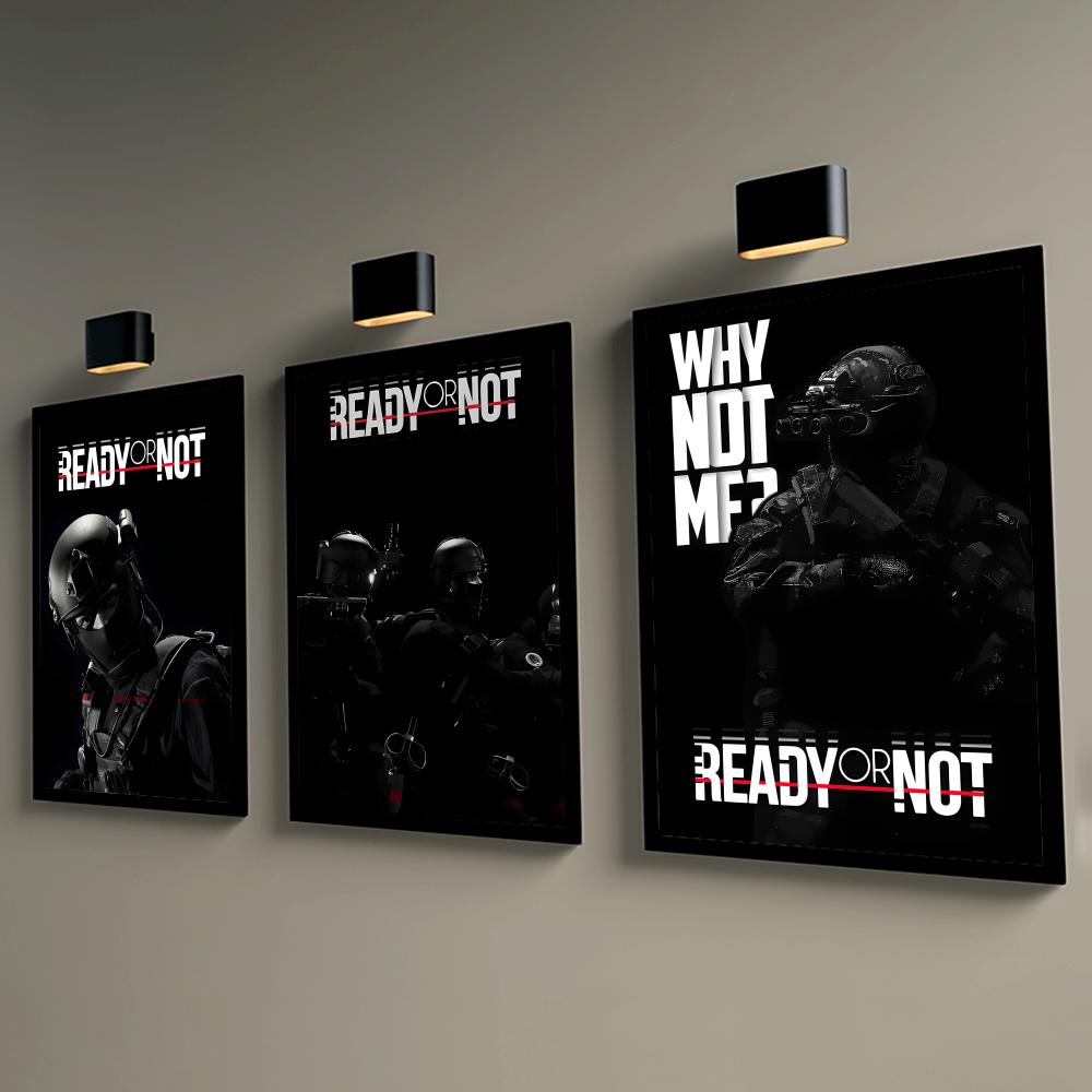 R-Ready or N-NotS Poster HD Wa - Esports Or Gaming のレビューと価格