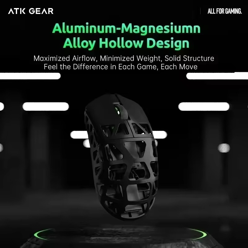 ATK FIERCE X Gaming Mouse 8K P - Gaming X Esports のレビューと価格