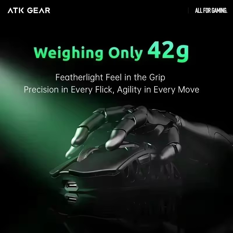 ATK FIERCE X Gaming Mouse 8K P - Gaming X Esports のレビューと価格