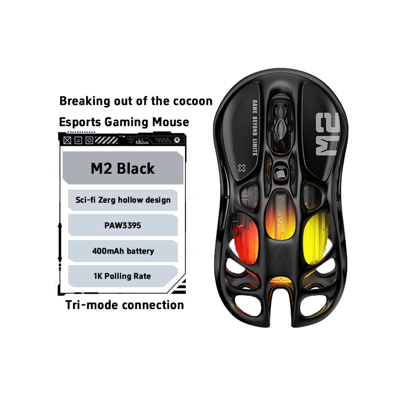 GravaStar M1 M2 Gaming Mouse M - Mouse Gaming Esports のレビューと価格