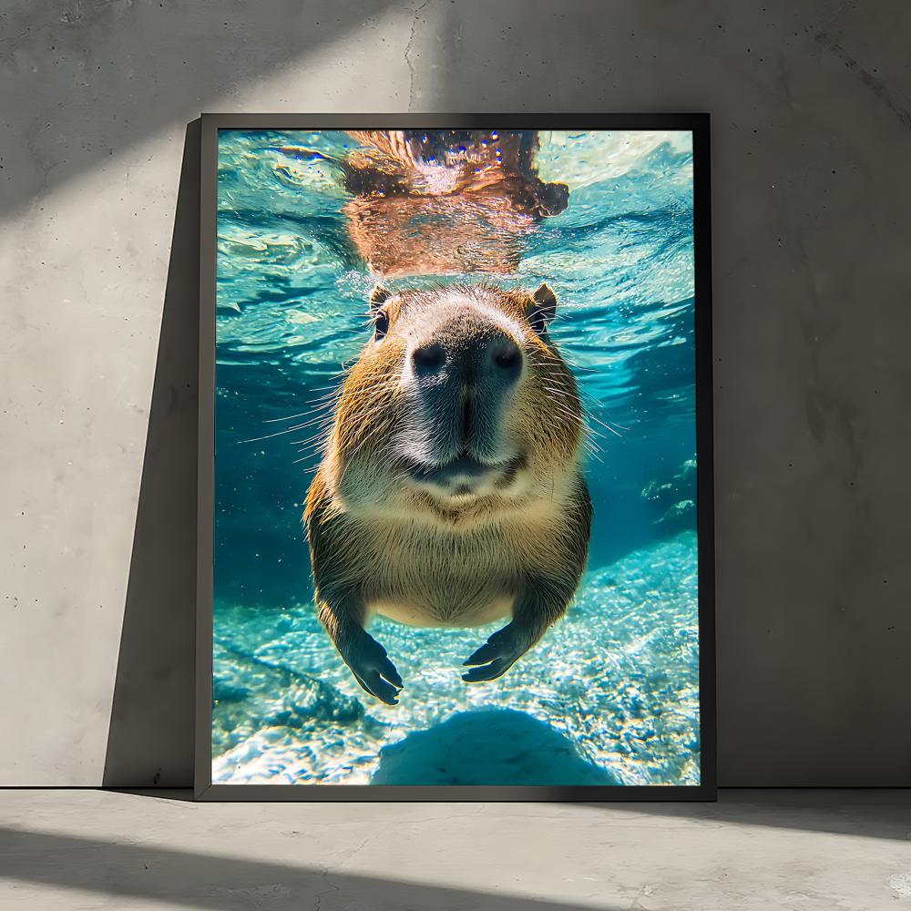 Healing Capybara Poster Art Po - Esports Gaming Lounge のレビューと価格