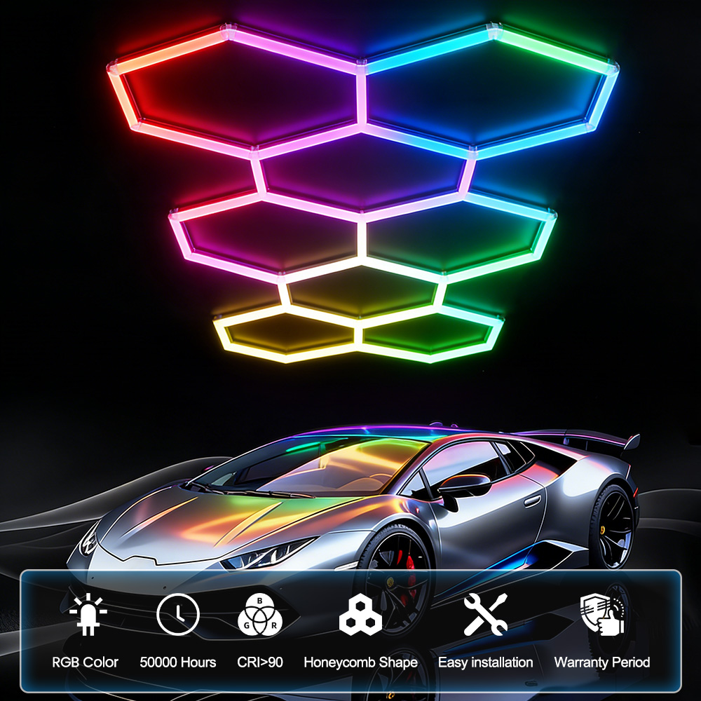 Smart RGB honeycomb hexagonal  - Esports Gaming Remote のレビューと価格