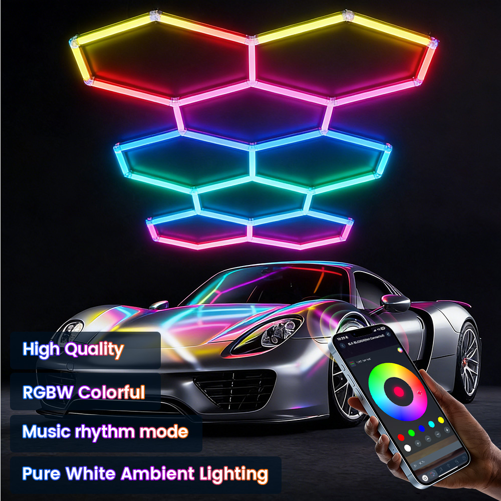 Smart RGB honeycomb hexagonal  - Esports Gaming Remote のレビューと価格