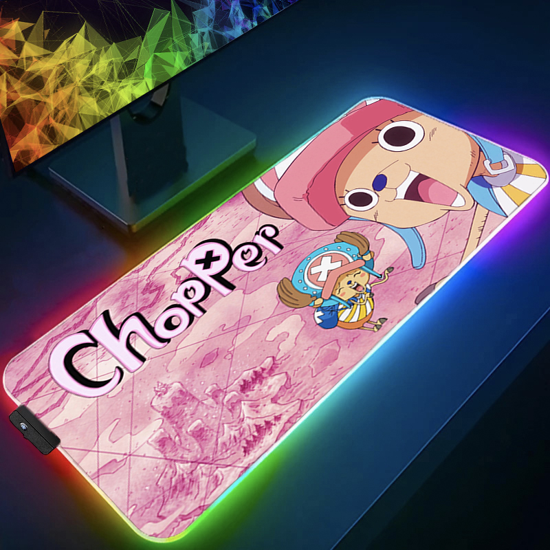 RGB Mouse Pad one piece Tony T - Esports Gaming Keyboard のレビューと価格