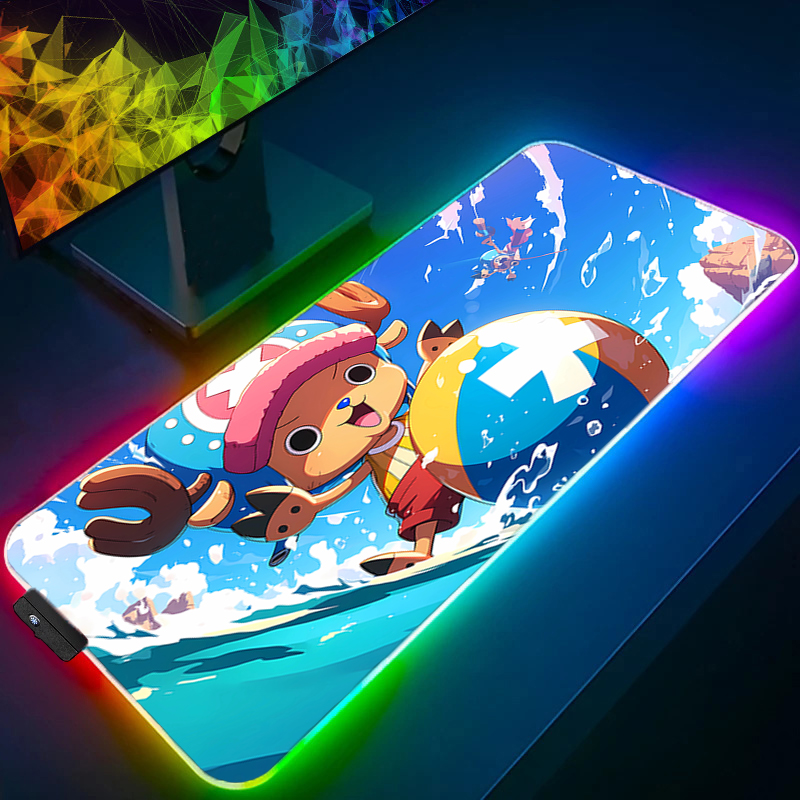 RGB Mouse Pad one piece Tony T - Esports Gaming Keyboard のレビューと価格
