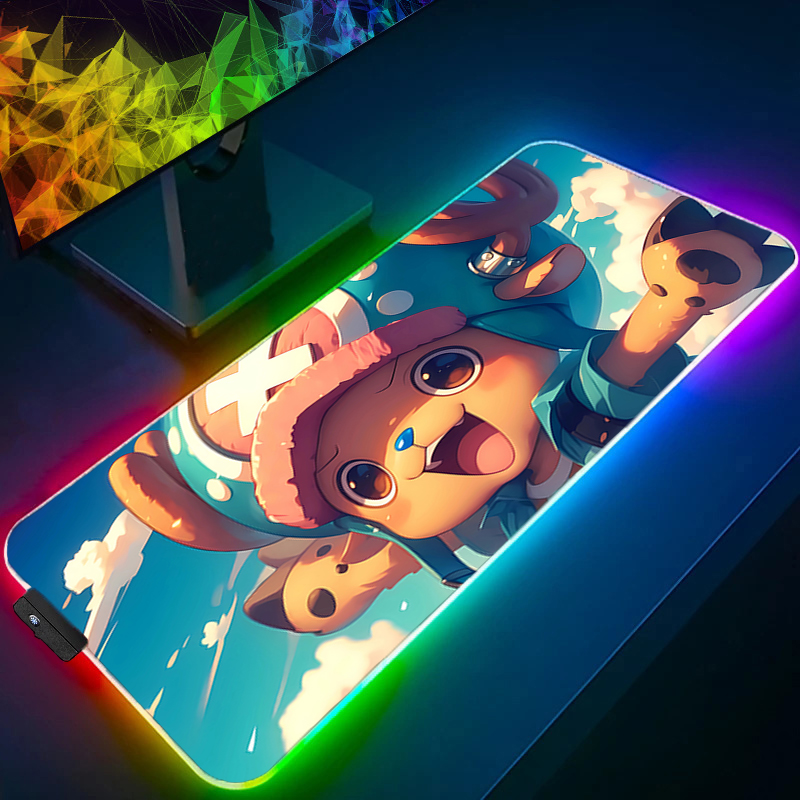 RGB Mouse Pad one piece Tony T - Esports Gaming Keyboard のレビューと価格