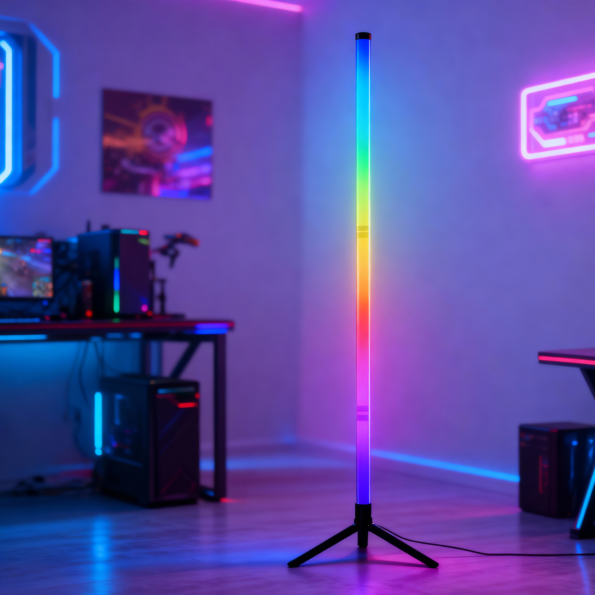 LED RGB gaming atmosphere ligh - Esports Gaming Remote のレビューと価格