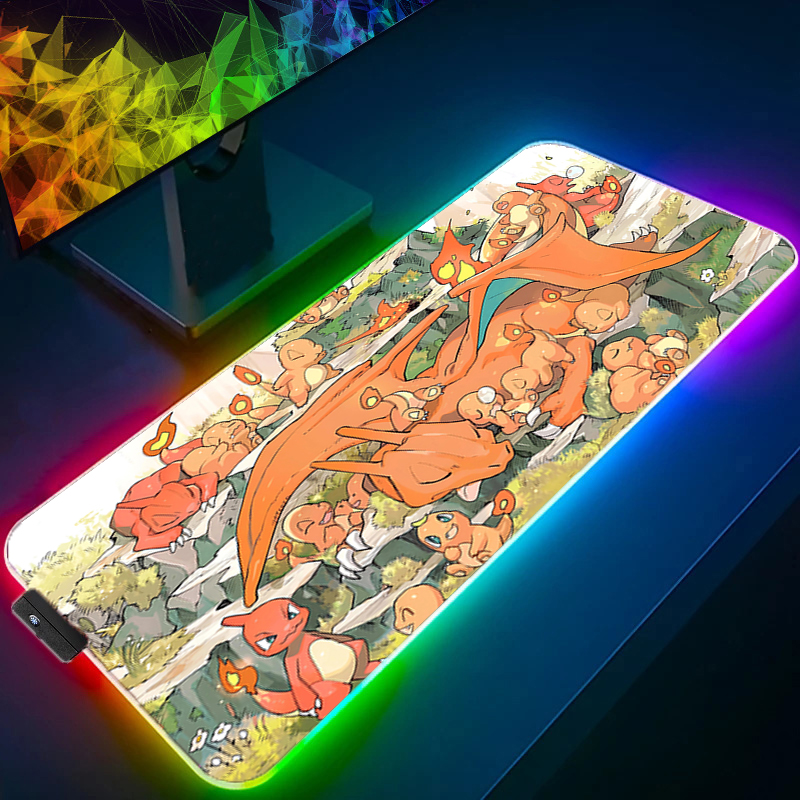 RGB Mouse Pad Pokemon Pikachu  - Esports Gaming Keyboard のレビューと価格