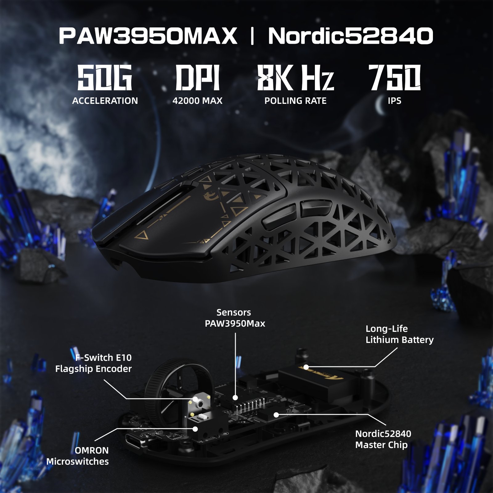 MAMBASNAKE x ATTACK SHARK R5 U - Gaming X Esports のレビューと価格