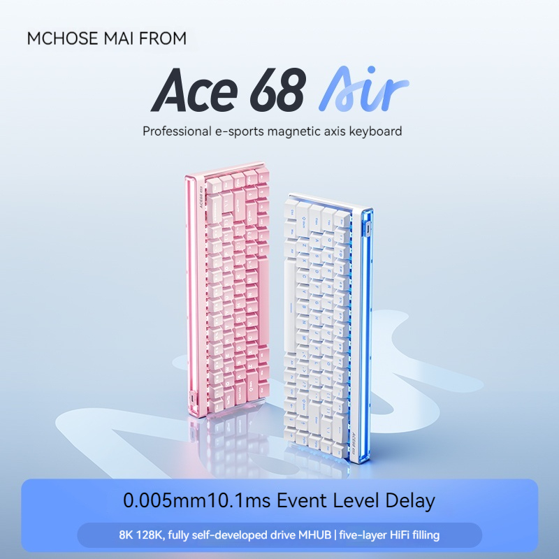 Mchose Ace68 Air Magnetic Axis - Esports Gaming Keyboard のレビューと価格