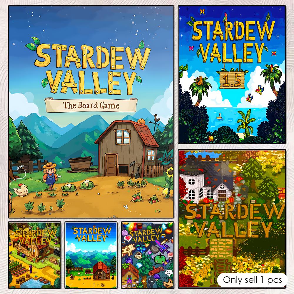 S-Stardew V-ValleyS Poster HD  - Esports Gaming Lounge のレビューと価格